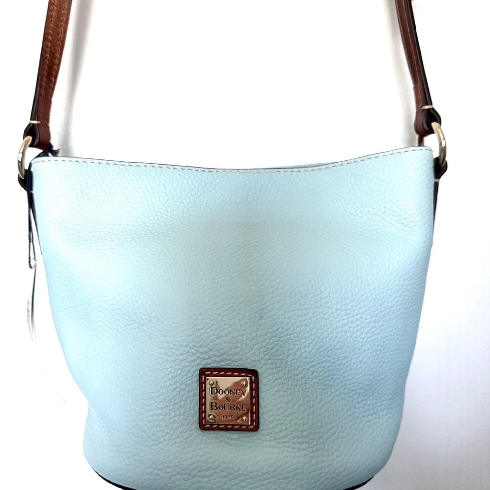 NWT Dooney and Bourke Small Thea Crossbody Bag Pale Blue